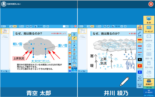 画面比較イメージ図